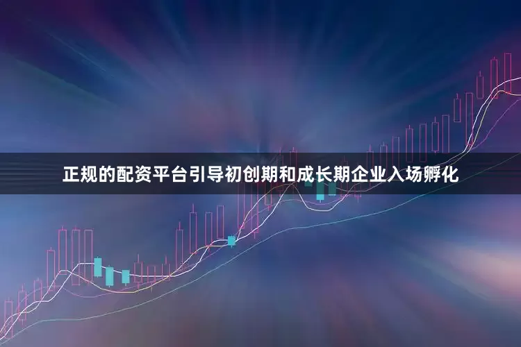 正规的配资平台引导初创期和成长期企业入场孵化