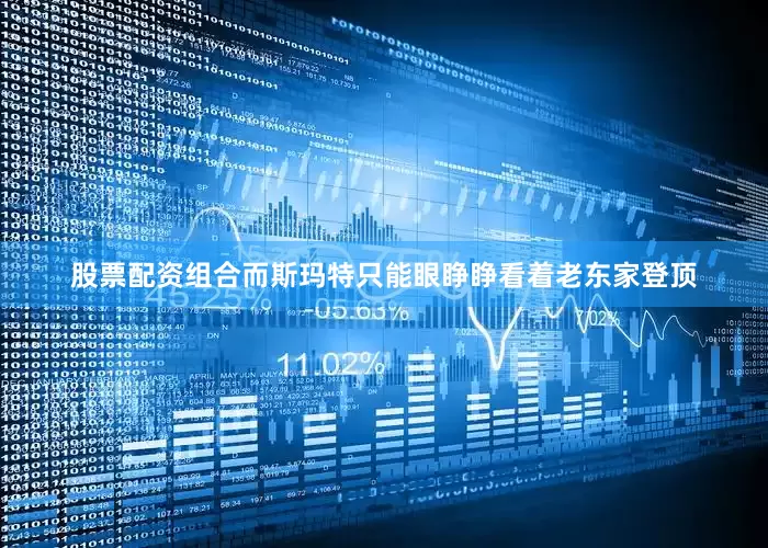 股票配资组合而斯玛特只能眼睁睁看着老东家登顶