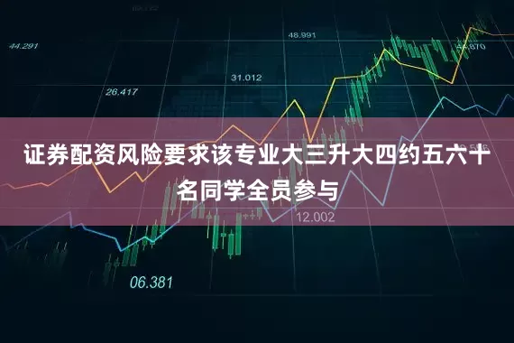 证券配资风险要求该专业大三升大四约五六十名同学全员参与